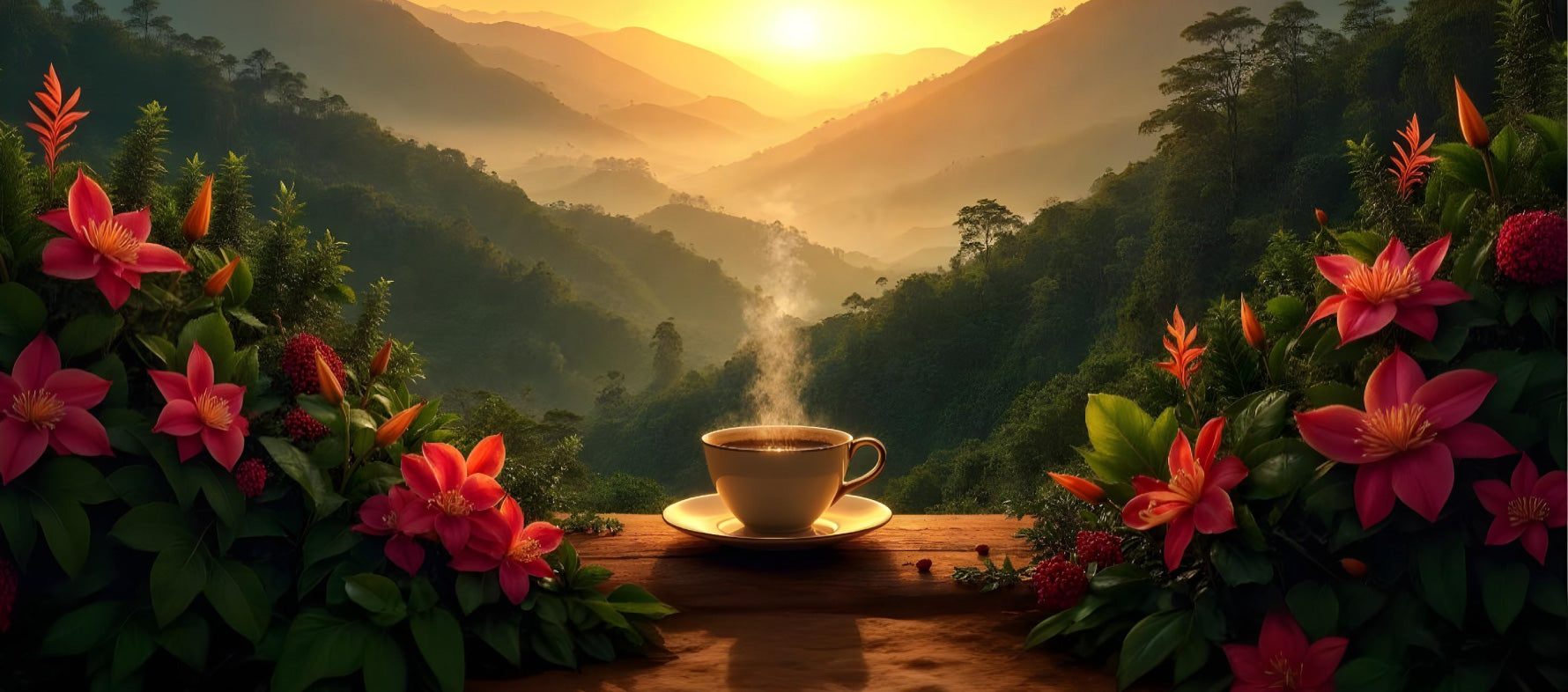 Single-origin Colombian coffee